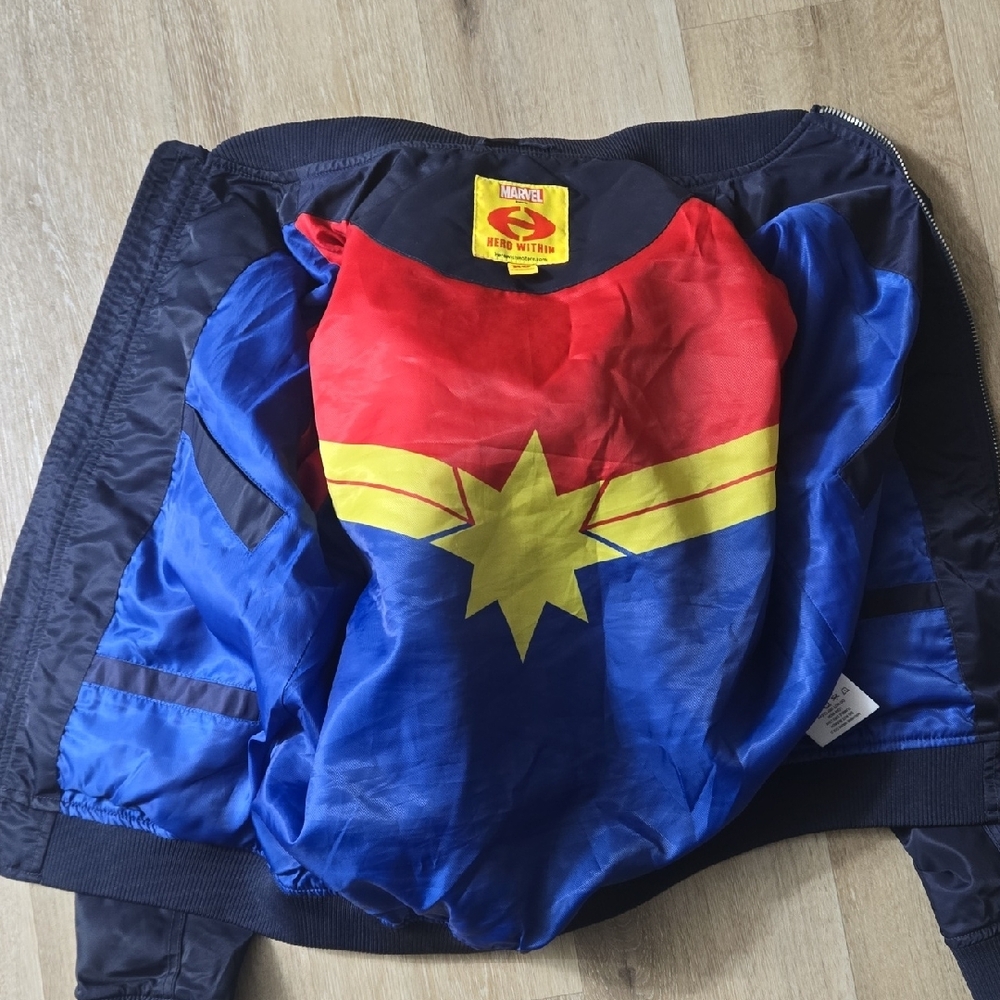 Marvel Hero Within Navy Jacket - image 5